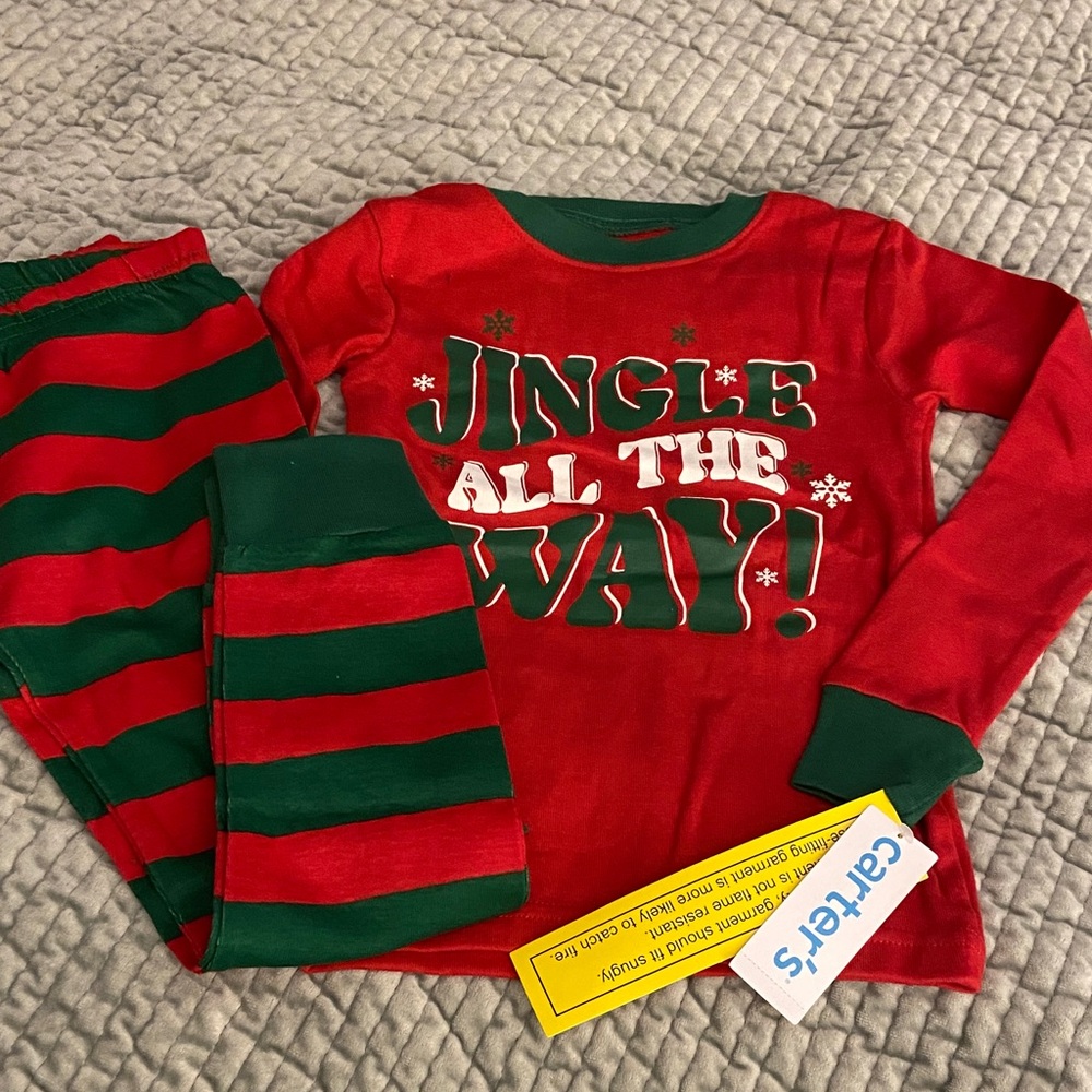 NWT Carters Christmas Pajamas